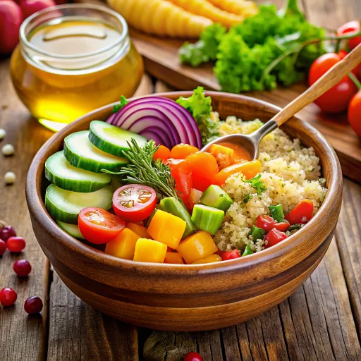 मेड हनी क्विनोआ बाउल